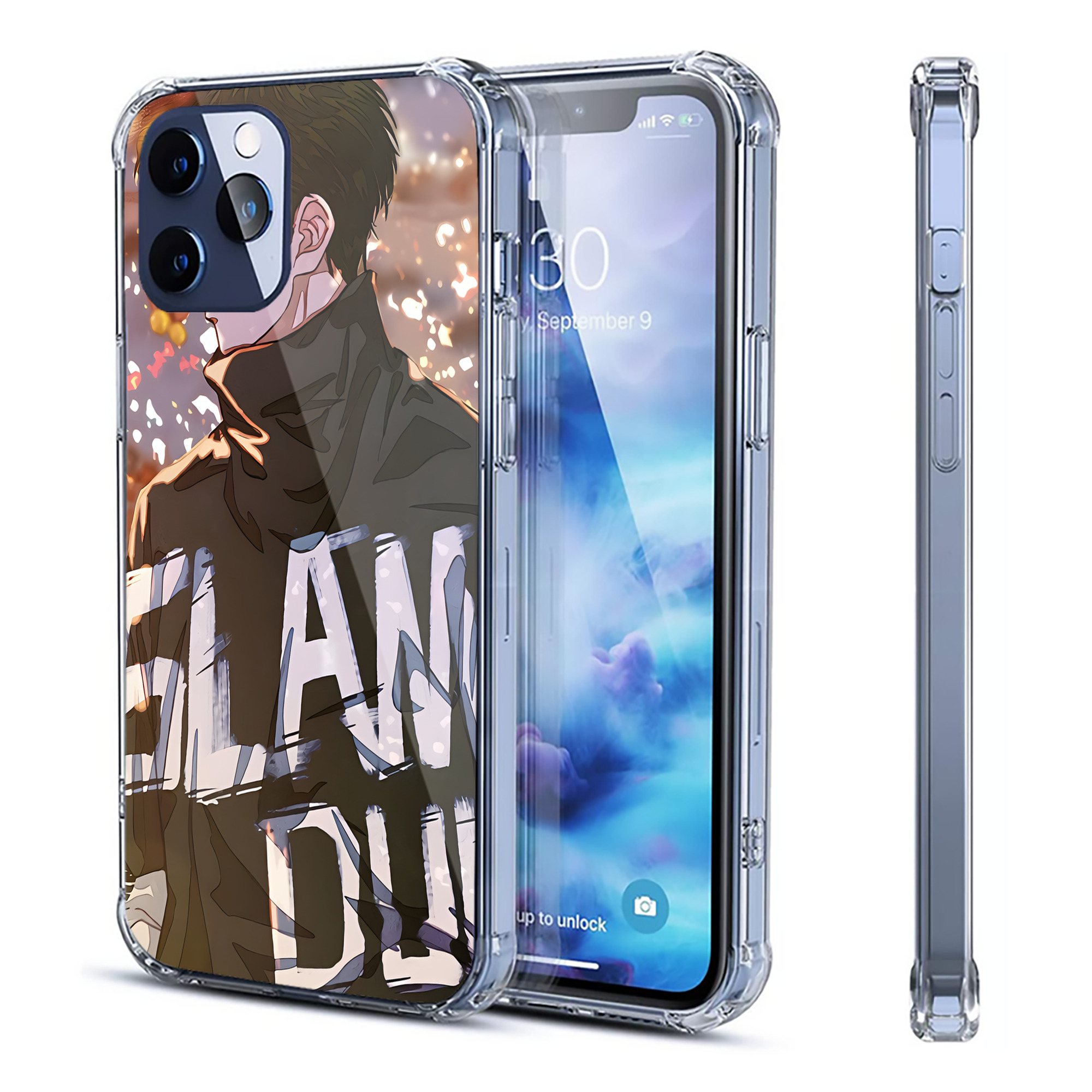 （画像用） SLAM DUNK／スラムダンク 【iPhone 12シリーズ対応】透明スマホケース（クリアソフトケース）